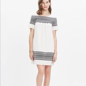 Madewell embroidered dress